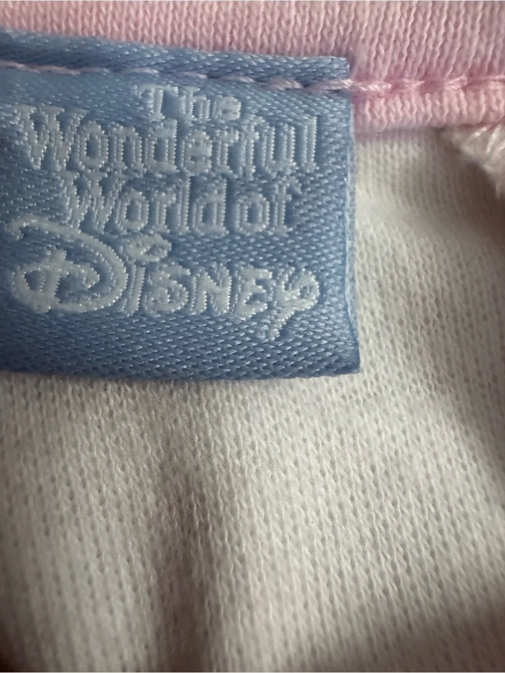 NWT Vintage Y2K DISNEY Minnie Mouse pink & white girls romper 24M 100% cotton